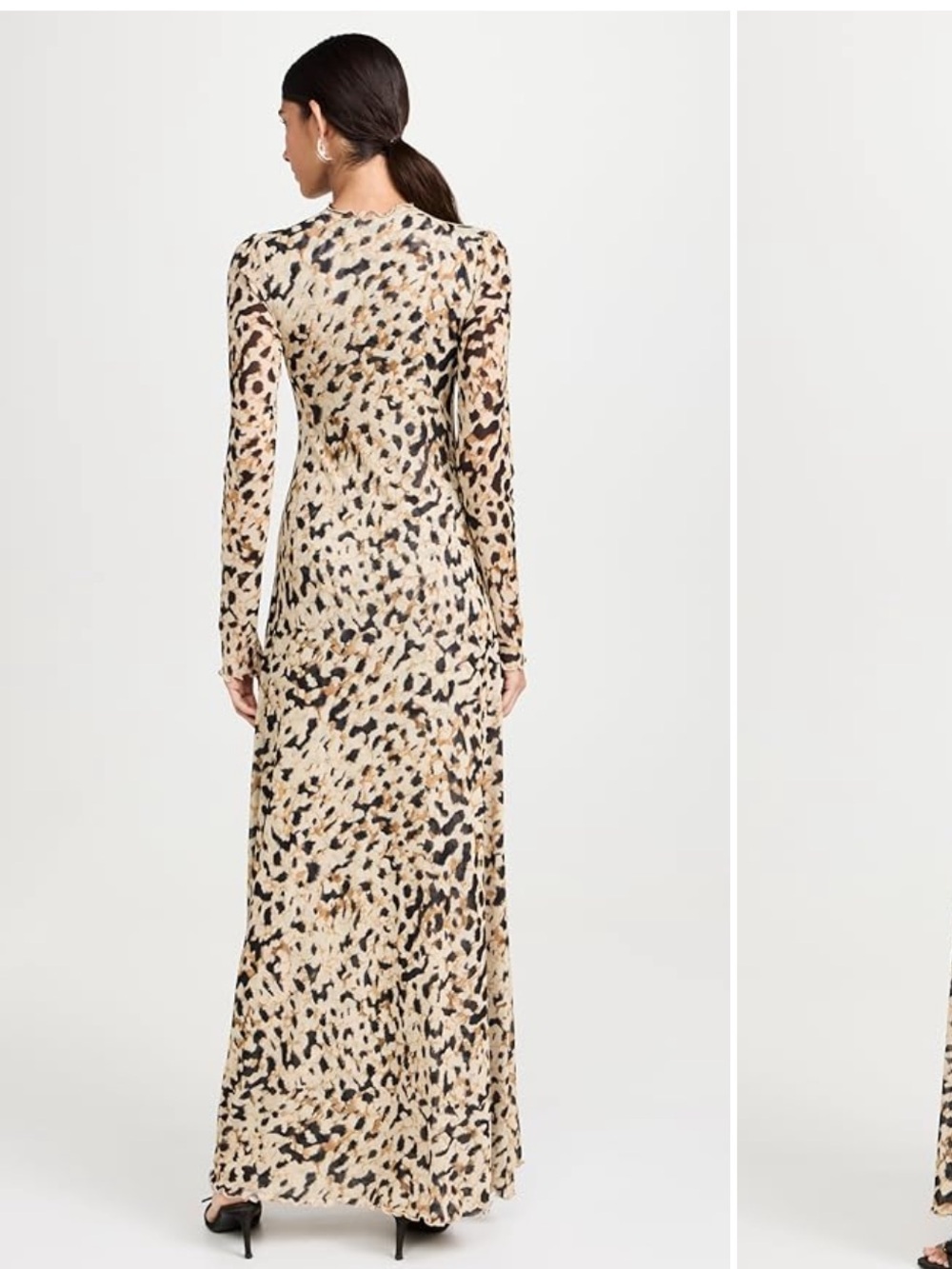 RESA - Lyon Maxi Dress - leopard - Sz M - Picture 2 of 7